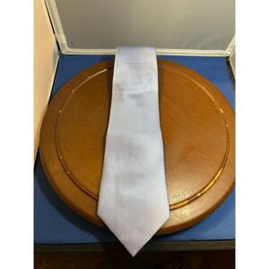 George Blue‎ Men's 100% Silk Tie Solid Necktie